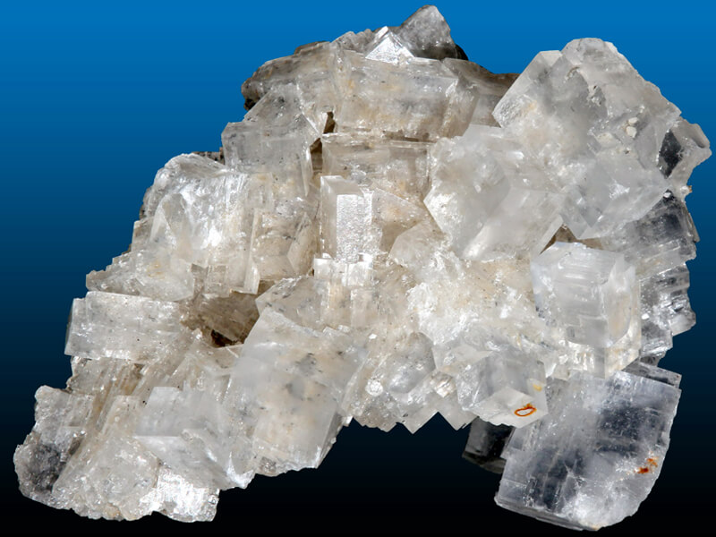 Halite Crystals Salt